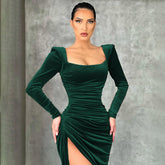 Ladies High End Babes Long Sleeve Dress